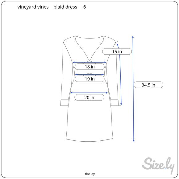 Vineyard Vines Plaid Greenwich Sheath Dress Flutter Sleeve Red Size 6 NWT - Picture 10 of 10